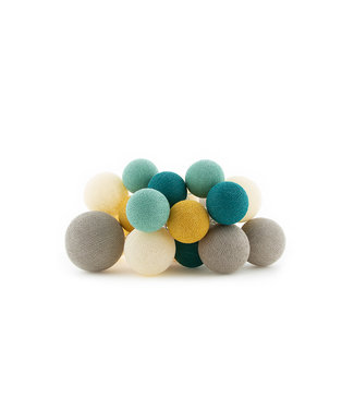 Cotton Ball Lights Premium Lichtslinger - Ocean Green