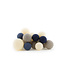 Cotton Ball Lights Premium lichtslinger blauw - Stylish Blue
