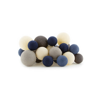 Cotton Ball Lights Premium Lichtslinger - Stylish Blue