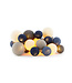 Cotton Ball Lights Premium lichtslinger blauw - Stylish Blue