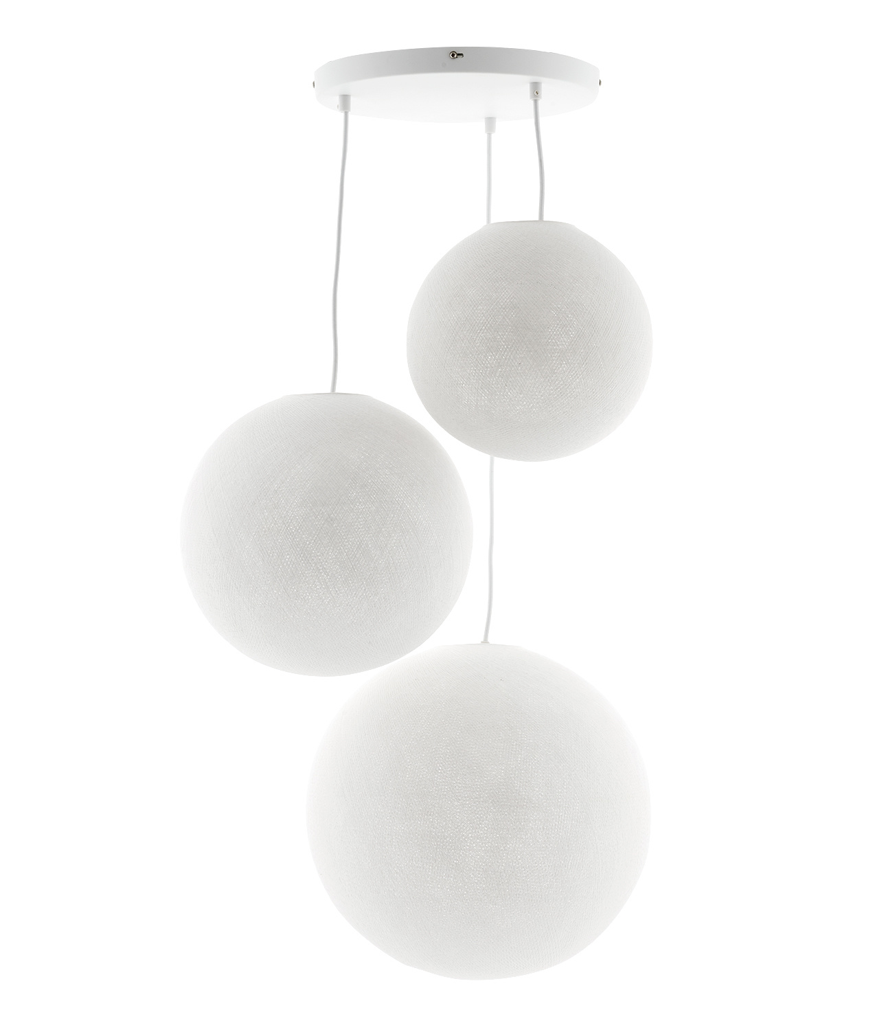 white hanging lamp