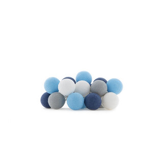 COTTON BALL LIGHTS Regular Light String - Sailor Blue