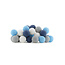 COTTON BALL LIGHTS Regular Lichterkette - Sailor Blue