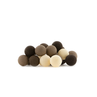 COTTON BALL LIGHTS Cotton Ball Lights Regular lichtslinger bruin - Brown