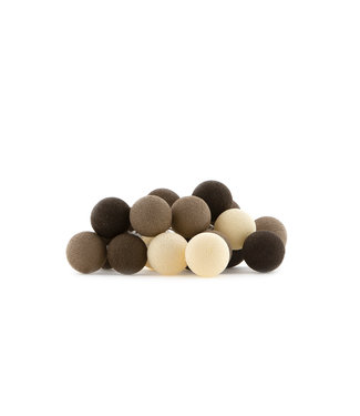 Cotton Ball Lights Cotton Ball Lights Regular lichtslinger bruin - Brown