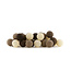 COTTON BALL LIGHTS Regular Lichterkette  - Brown