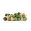 Cotton Ball Lights Regular- Light String - Forest Green