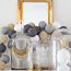 COTTON BALL LIGHTS Cotton Ball Lights Regular lichtslinger - grijs en beige - Sand/Grey