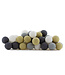 Cotton Ball Lights Regular lichtslinger - grijs en beige - Sand/Grey