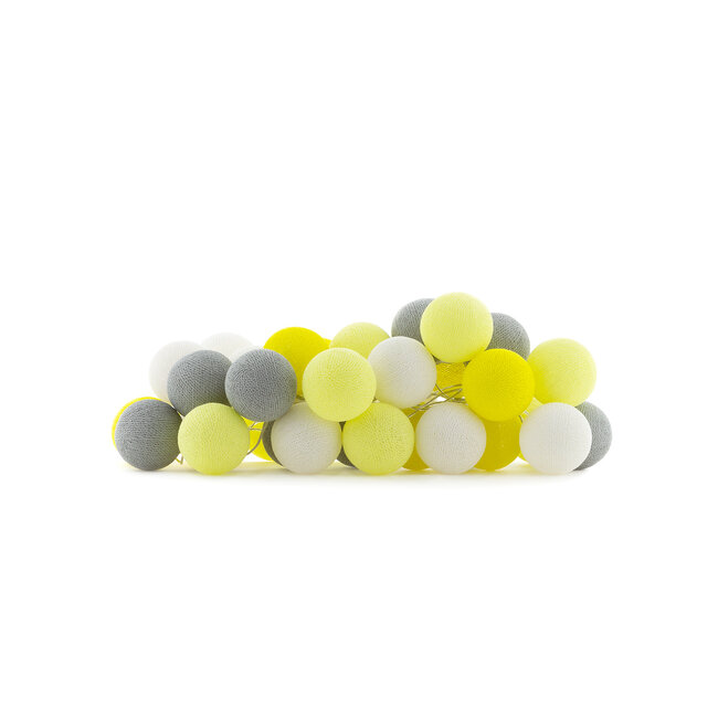 Regular Light String - Yellow/Grey