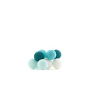 COTTON BALL LIGHTS Regular Lichterkette - Aqua