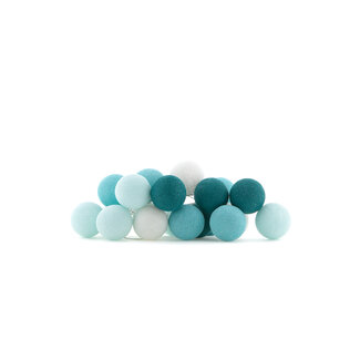 Cotton Ball Lights Regular Light String - Aqua