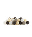 Cotton Ball Lights Regular lichtslinger bruin en wit - Taupe