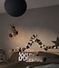 Cotton Ball Lights Regular lichtslinger bruin en wit - Taupe