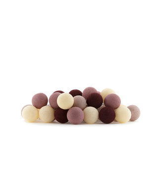 Cotton Ball Lights Regular Lichterkette - Rosegarden
