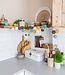Cotton Ball Lights lichtslinger bruin en blauw - Earth