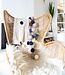 Cotton Ball Lights Premium lichtslinger blauw - Stylish Blue