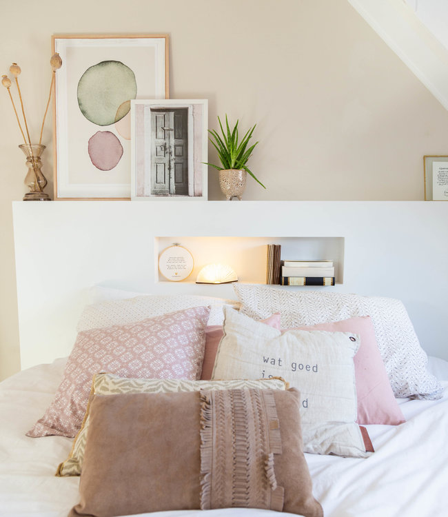 Cotton Ball Lights boek lamp bruin - Esdoorn bruin book lamp