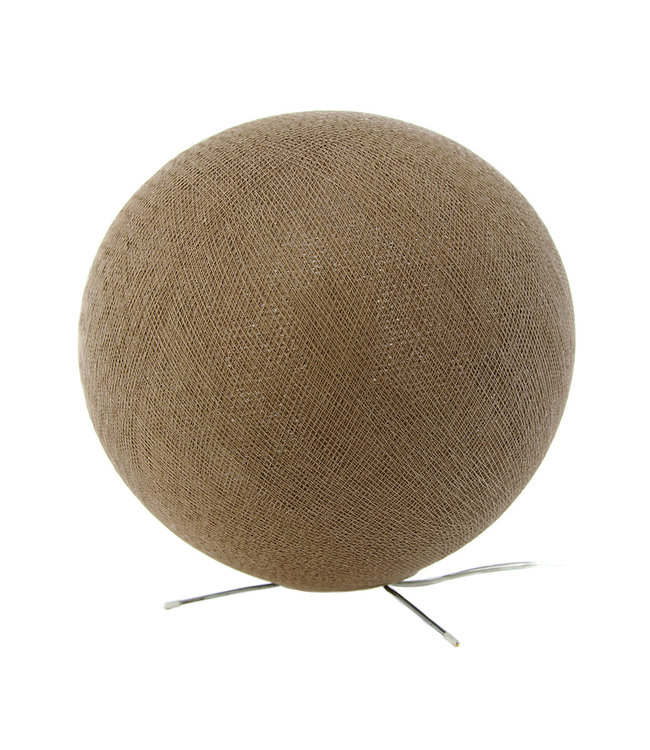 Cotton Ball Lights staande lamp bruin - Caffe Latte