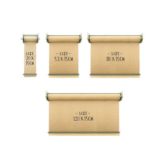 LEDR Kraft paper roller - Groen