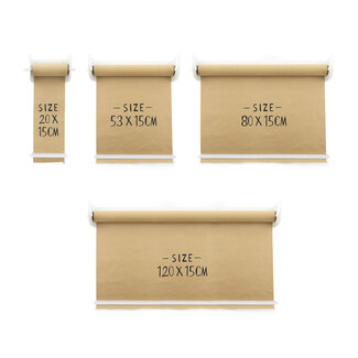 LEDR Kraft paper roller - Wit