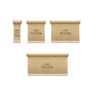 LEDR Kraft paper roller - Weiß