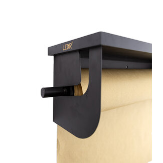 LEDR Wooden shelf - Schwarz
