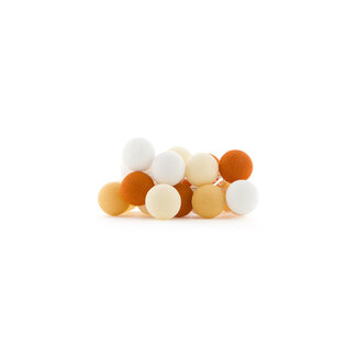 COTTON BALL LIGHTS Cotton Ball Lights Regular lichtslinger oranje - Orange