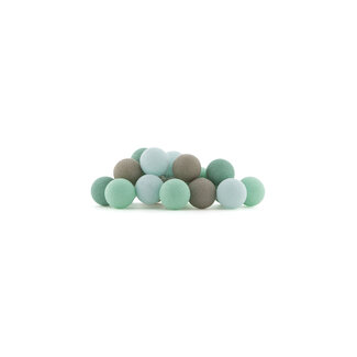 COTTON BALL LIGHTS Regular Light String - Mint