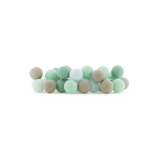COTTON BALL LIGHTS Regular Lichtslinger - Mint