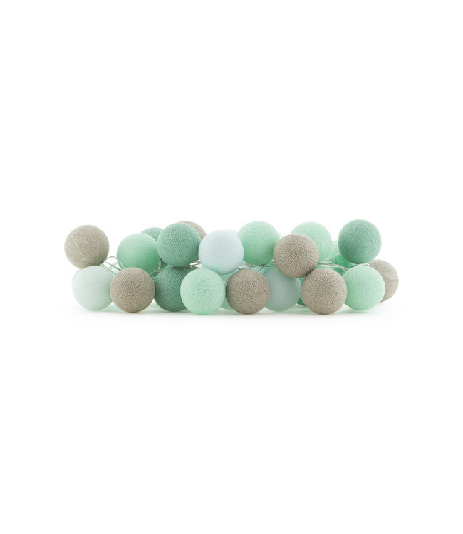 Cotton Ball Lights - Indoor lichtslinger - Mint