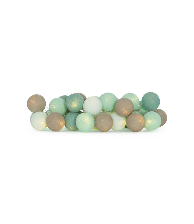 Cotton Ball Lights - Indoor lichtslinger - Mint