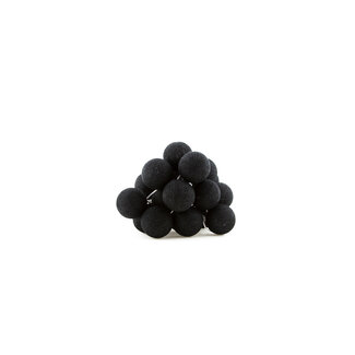 COTTON BALL LIGHTS Regular Light String - Black