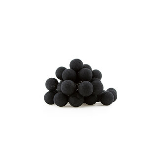 COTTON BALL LIGHTS Regular Light String - Black