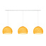 Cotton Ball Lights Dreifach Pendelleuchte (am Balken) - Drei Vierteln White