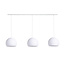 Cotton Ball Lights Dreifach Pendelleuchte (am Balken) - Drei Vierteln White