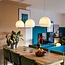 Cotton Ball Lights Dreifach Pendelleuchte (am Balken) - Drei Vierteln White
