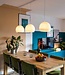 Cotton Ball Lights Drievoudige hanglamp balk - Driekwart White
