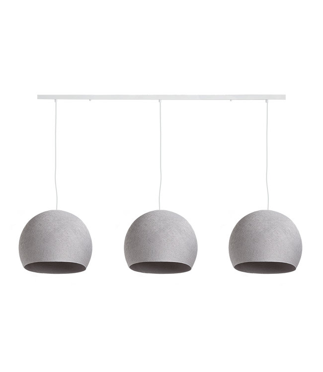 Triple Hanging Lamp Ceiling - Three Quarter Stone