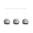 Triple Hanging Lamp Ceiling - Three Quarter Stone