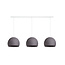 Triple Hanging Lamp Ceiling - Three Quarter Mid Grey