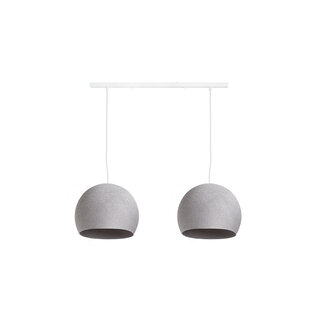 Cotton Ball Lights Double Hanging Lamp Ceiling - Three Quarter Stone