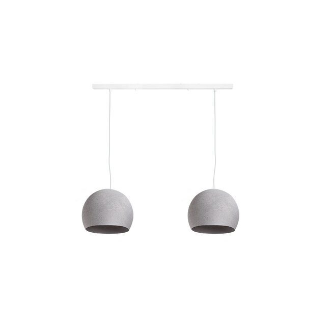 Cotton Ball Lights Pendelleuchte (am Balken) - Drei Vierteln Stone