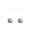 Cotton Ball Lights Pendelleuchte (am Balken) - Drei Vierteln Stone