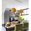 Double Hanging Lamp Ceiling - Three Quarter Pale Pink