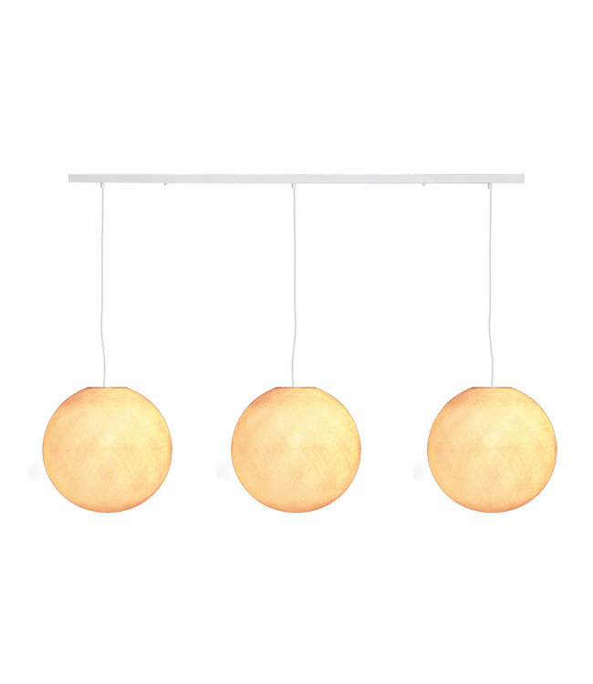 Triple Hanging Lamp Ceiling - White