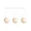 Triple Hanging Lamp Ceiling - Shell
