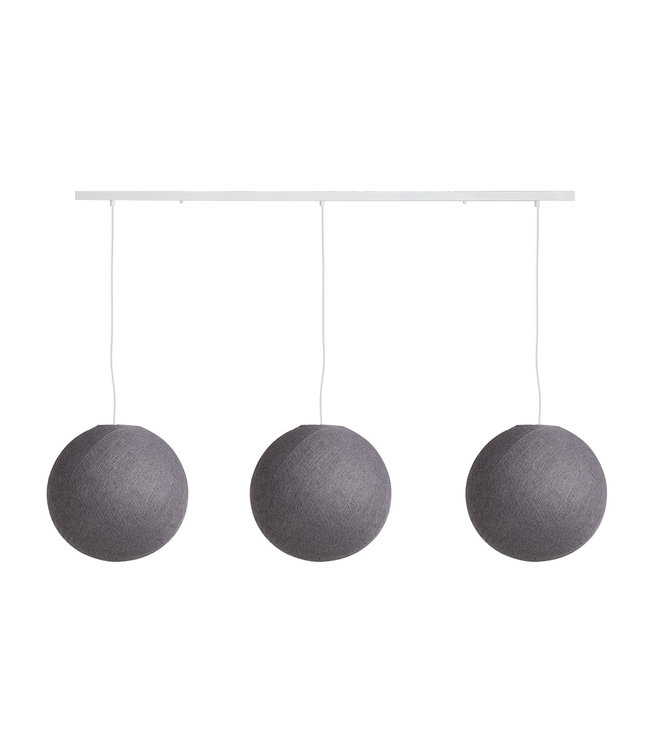 Triple Hanging Lamp Ceiling - Mid Grey