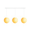 Triple Hanging Lamp Ceiling - Cream
