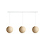 Triple Hanging Lamp Ceiling - Cream